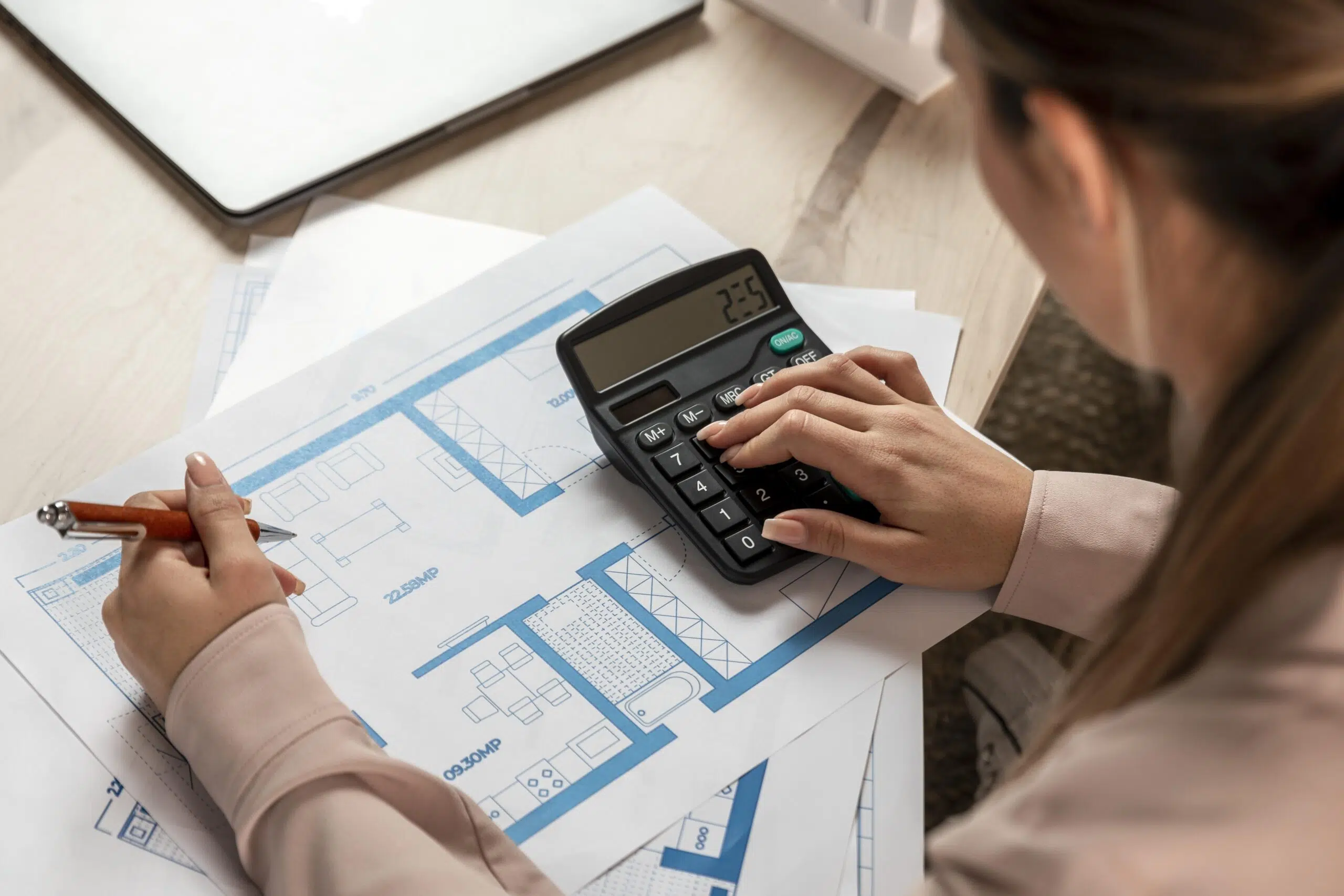 how commercial rental space rates are calculated using price per square foot