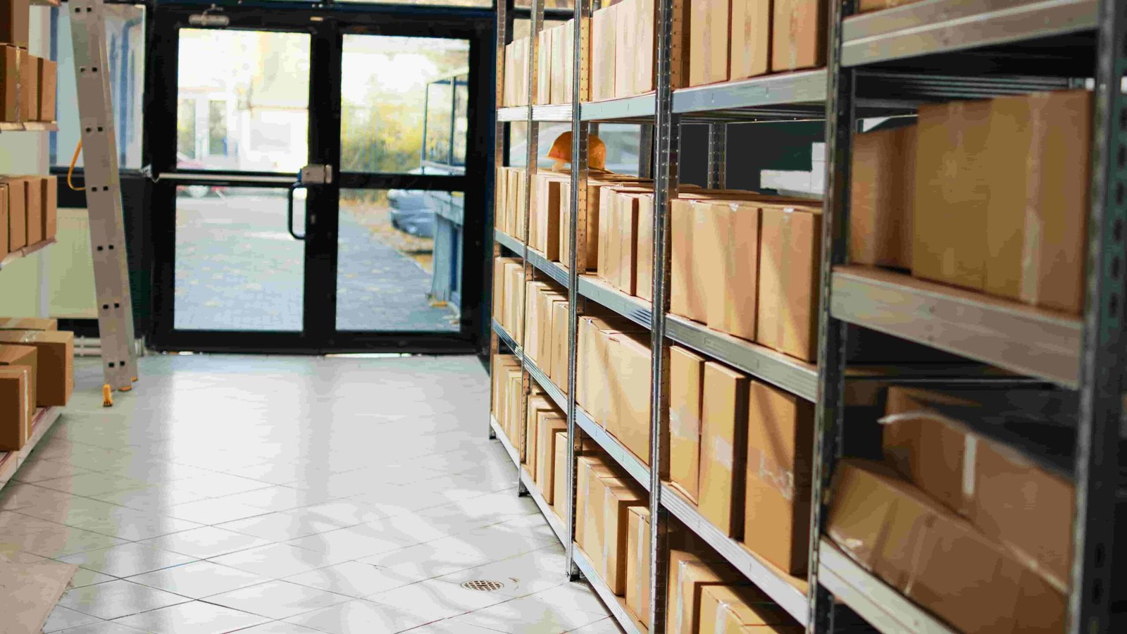 Growing small business moving inventory from a home garage into industrial warehouse space in Norwalk, CT